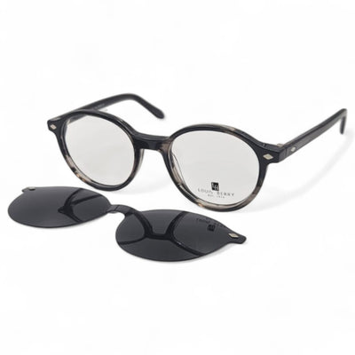 Lunettes à clips unisex: LOUIS BERRY G5562 Marbré /noir