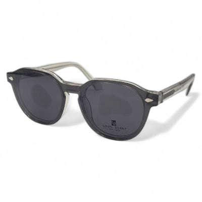 Lunettes à clips unisex: LOUIS BERRY G5574 gris Trans /Noir