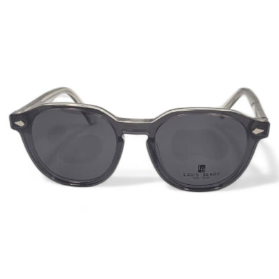 Lunettes à clips unisex: LOUIS BERRY G5574 gris Trans /Noir