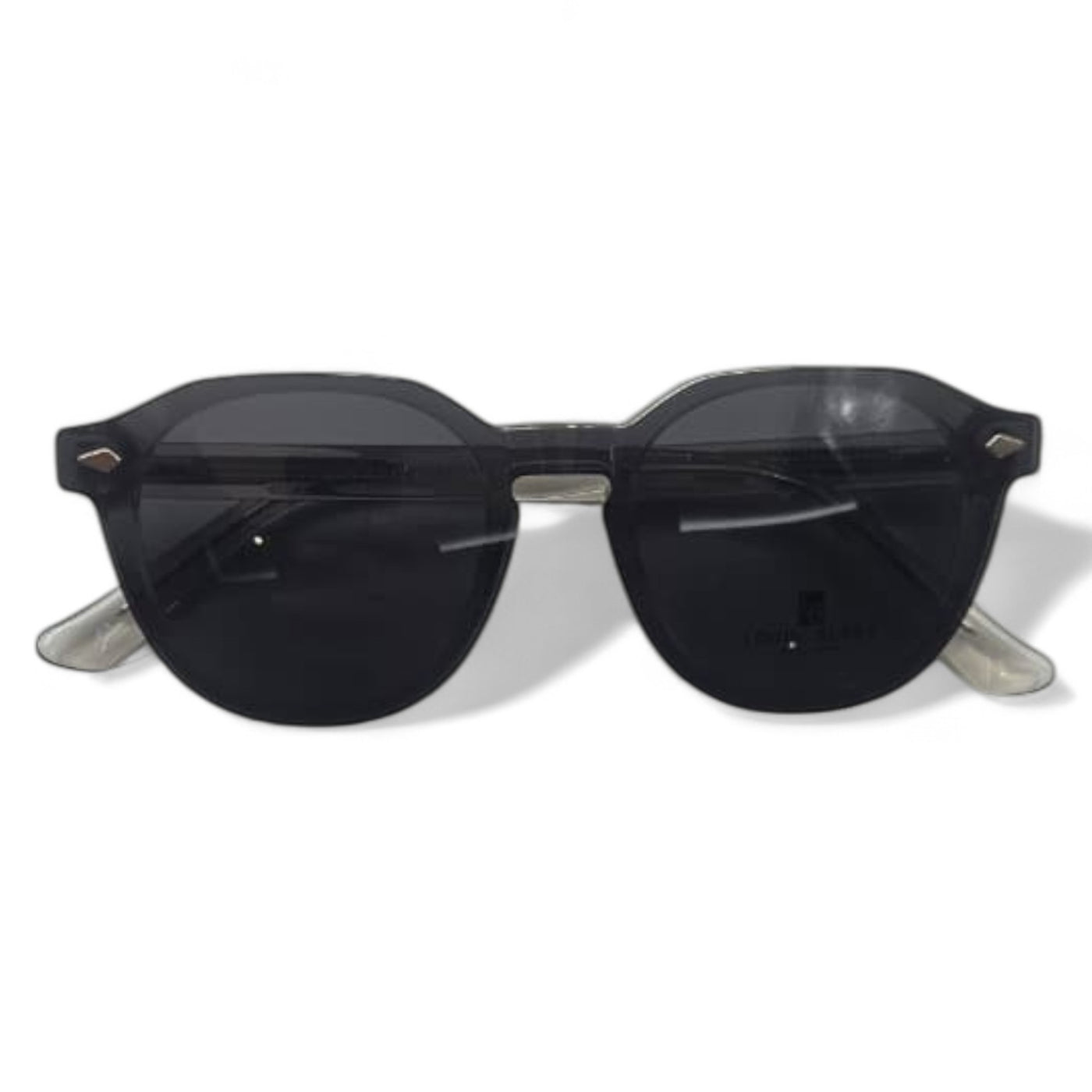 Lunettes à clips unisex: LOUIS BERRY G5574 gris Trans /Noir