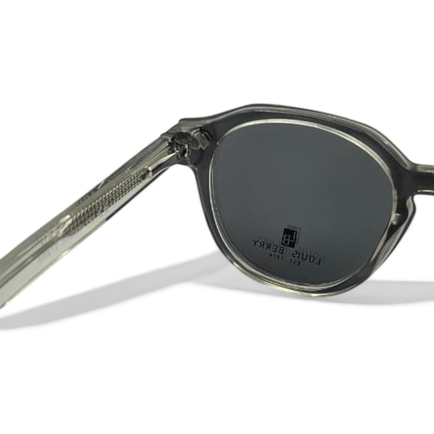 Lunettes à clips unisex: LOUIS BERRY G5574 gris Trans /Noir