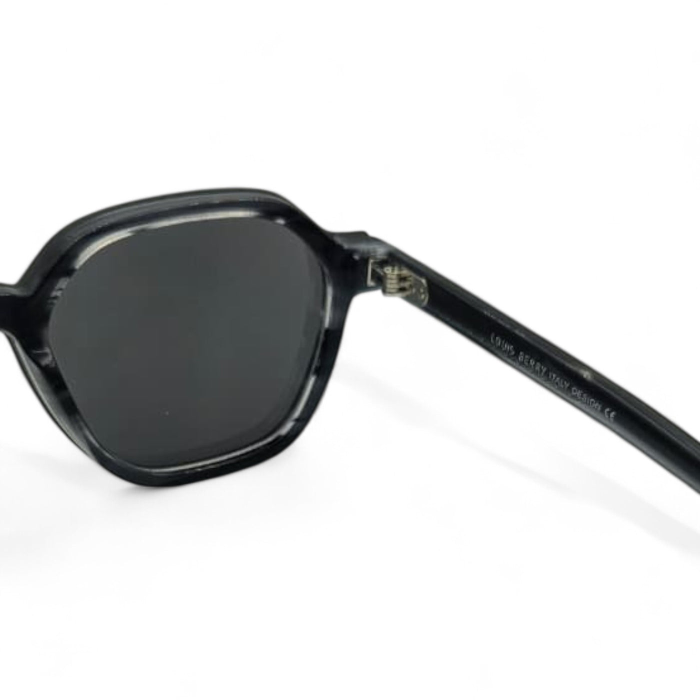 Lunettes à clips unisex: LOUIS BERRY G5568 Marbré Gris Noir /noir