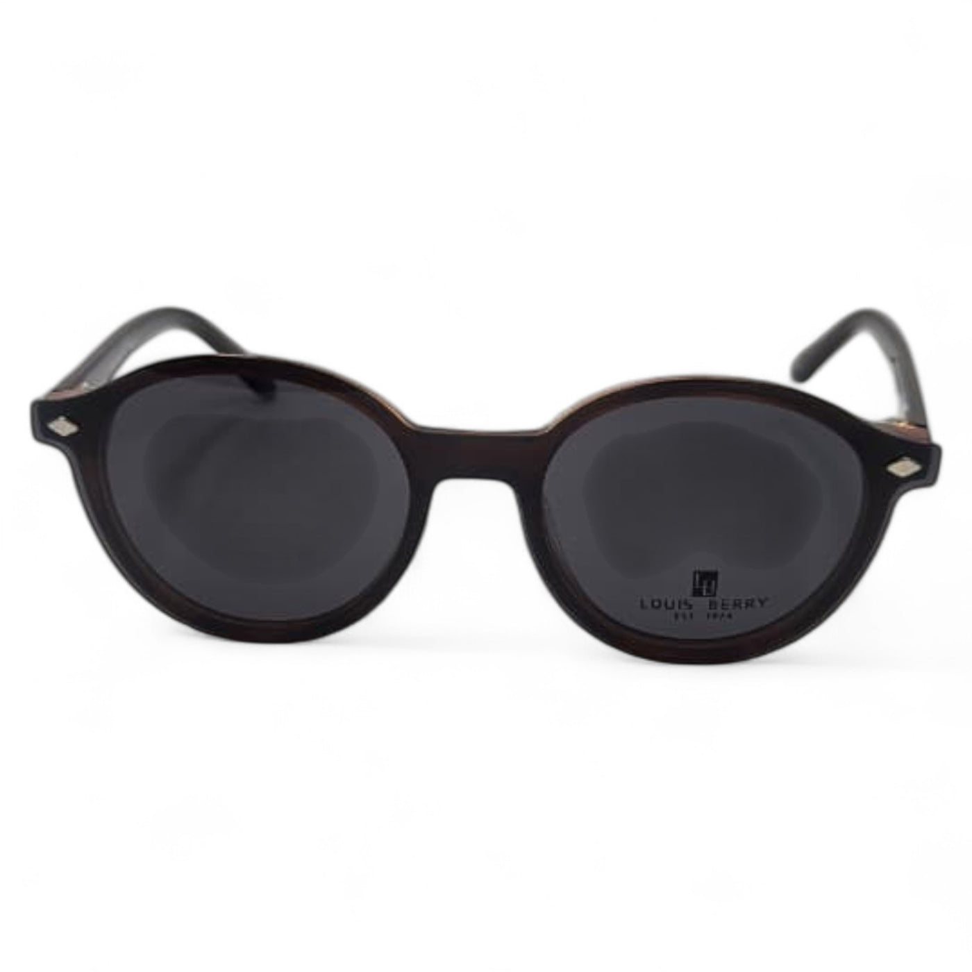 Lunettes à clips unisex: LOUIS BERRY G5562  Mr/Brown