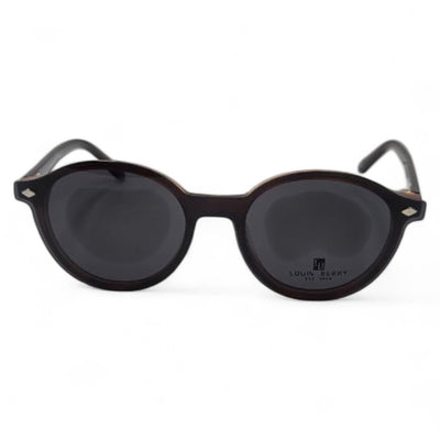 Lunettes à clips unisex: LOUIS BERRY G5562  Mr/Brown