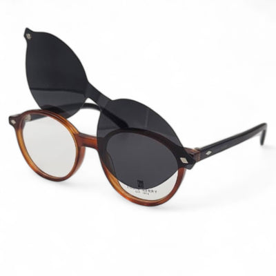Lunettes à clips unisex: LOUIS BERRY G5562  Mr/Brown