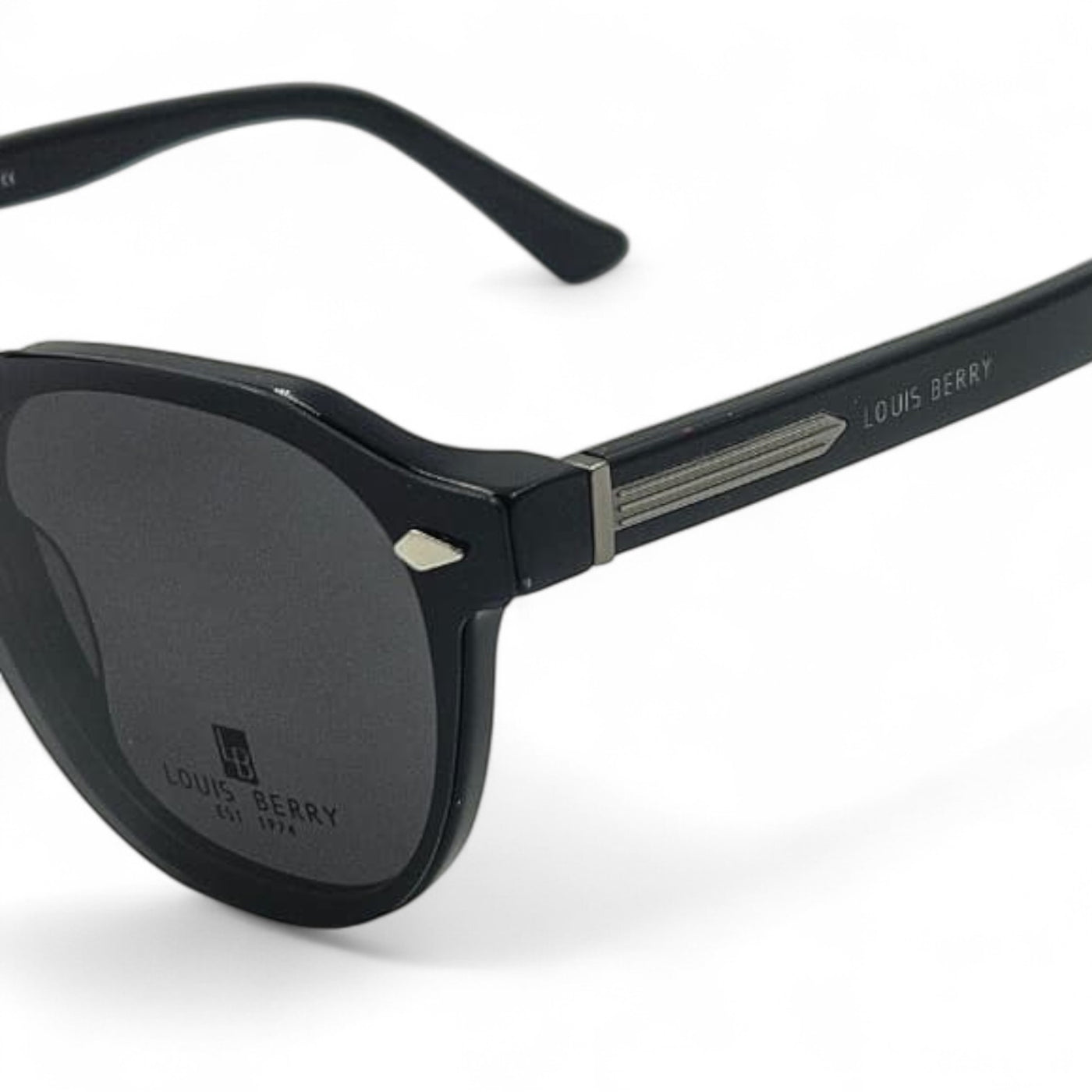 Lunettes à clips unisex: LOUIS BERRY G5912  Noir/Noir
