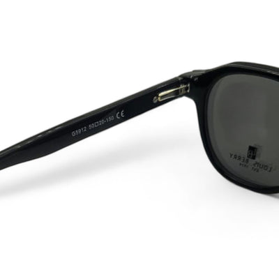 Lunettes à clips unisex: LOUIS BERRY G5912  Noir/Noir