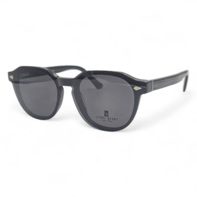 Lunettes à clips unisex: LOUIS BERRY G5912  Noir/Noir