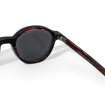 Lunettes à clips unisex: LOUIS BERRY G5562 rouge bordeaux / rouge marbré