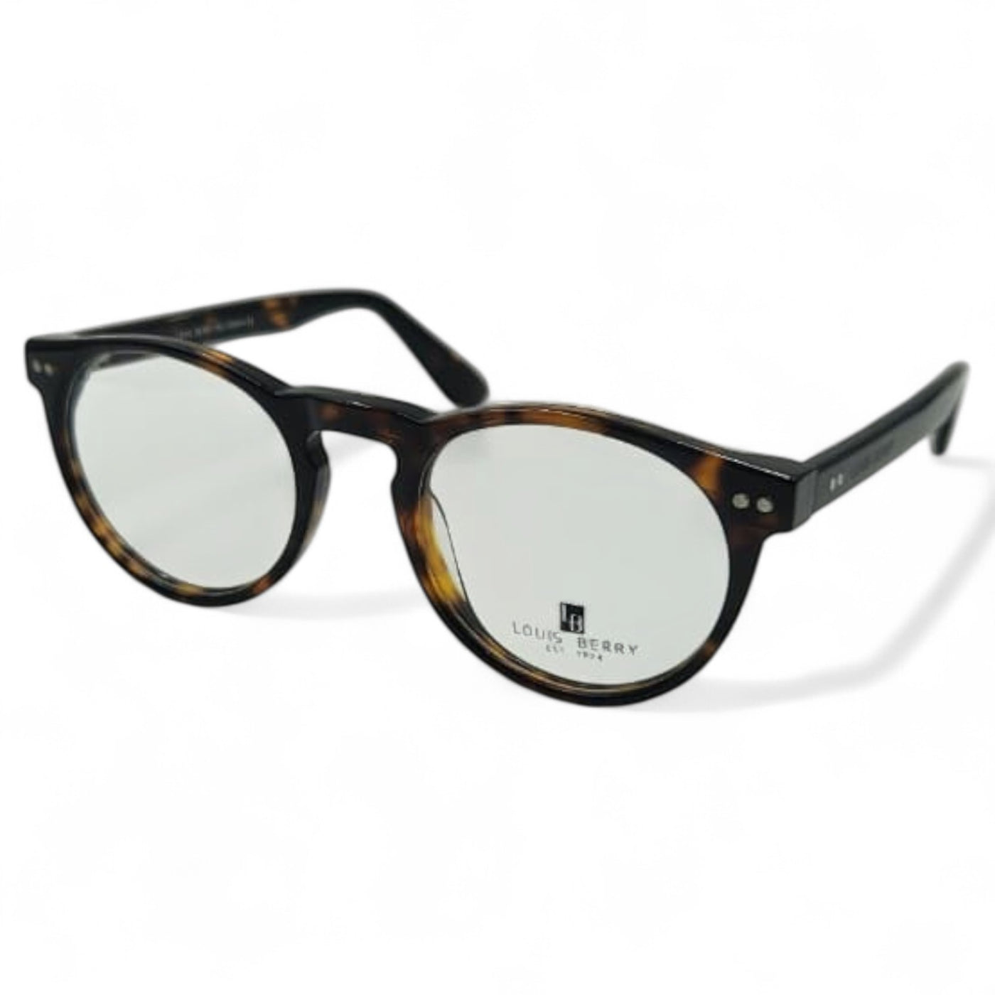 Lunettes à clips unisex: LOUIS BERRY G5552 Marron Havana/Noir