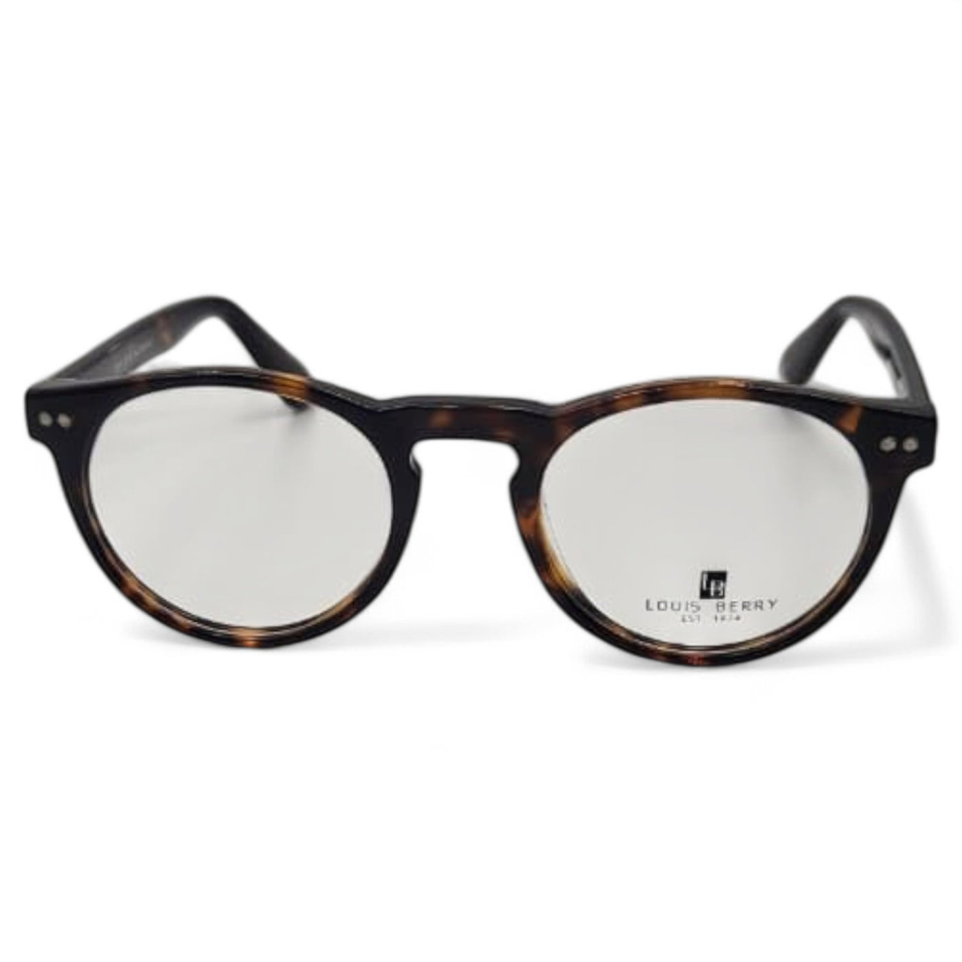 Lunettes à clips unisex: LOUIS BERRY G5552 Marron Havana/Noir