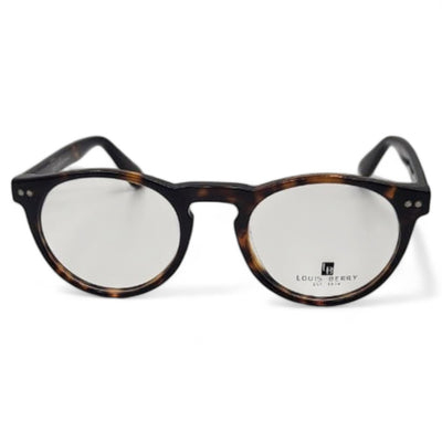 Lunettes à clips unisex: LOUIS BERRY G5552 Marron Havana/Noir