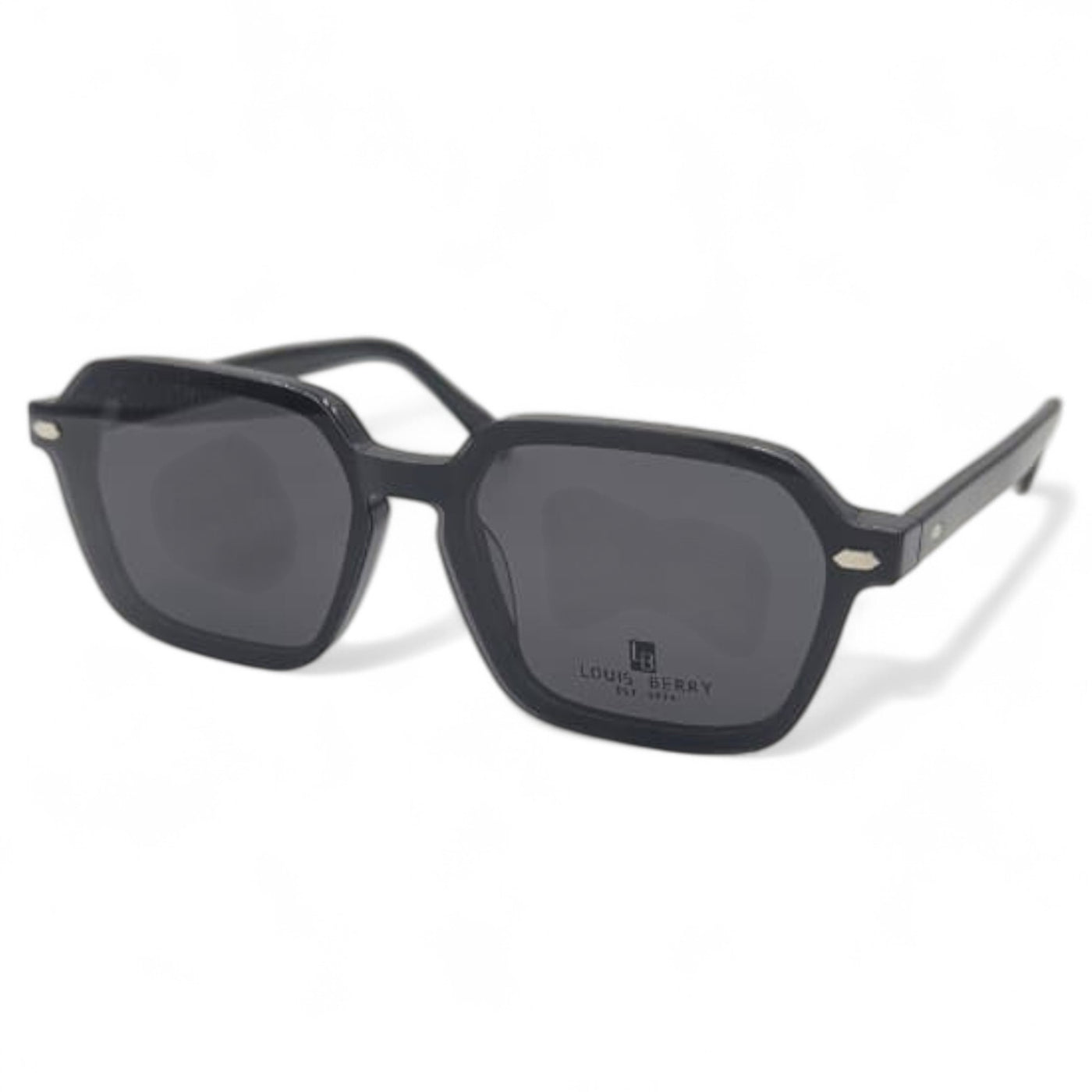 Lunettes à clips unisex: LOUIS BERRY G5570 Noir/Noir