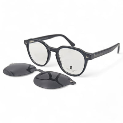 Lunettes à clips unisex: LOUIS BERRY G5912  Noir/Noir