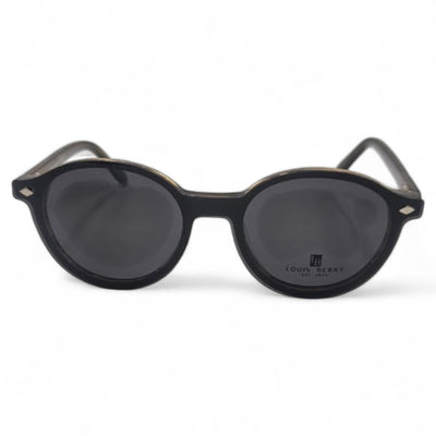 Lunettes à clips unisex: LOUIS BERRY G5562 Marron havana/noir