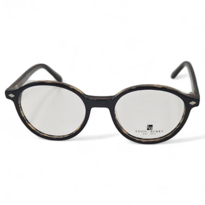 Lunettes à clips unisex: LOUIS BERRY G5562 Marron havana/noir