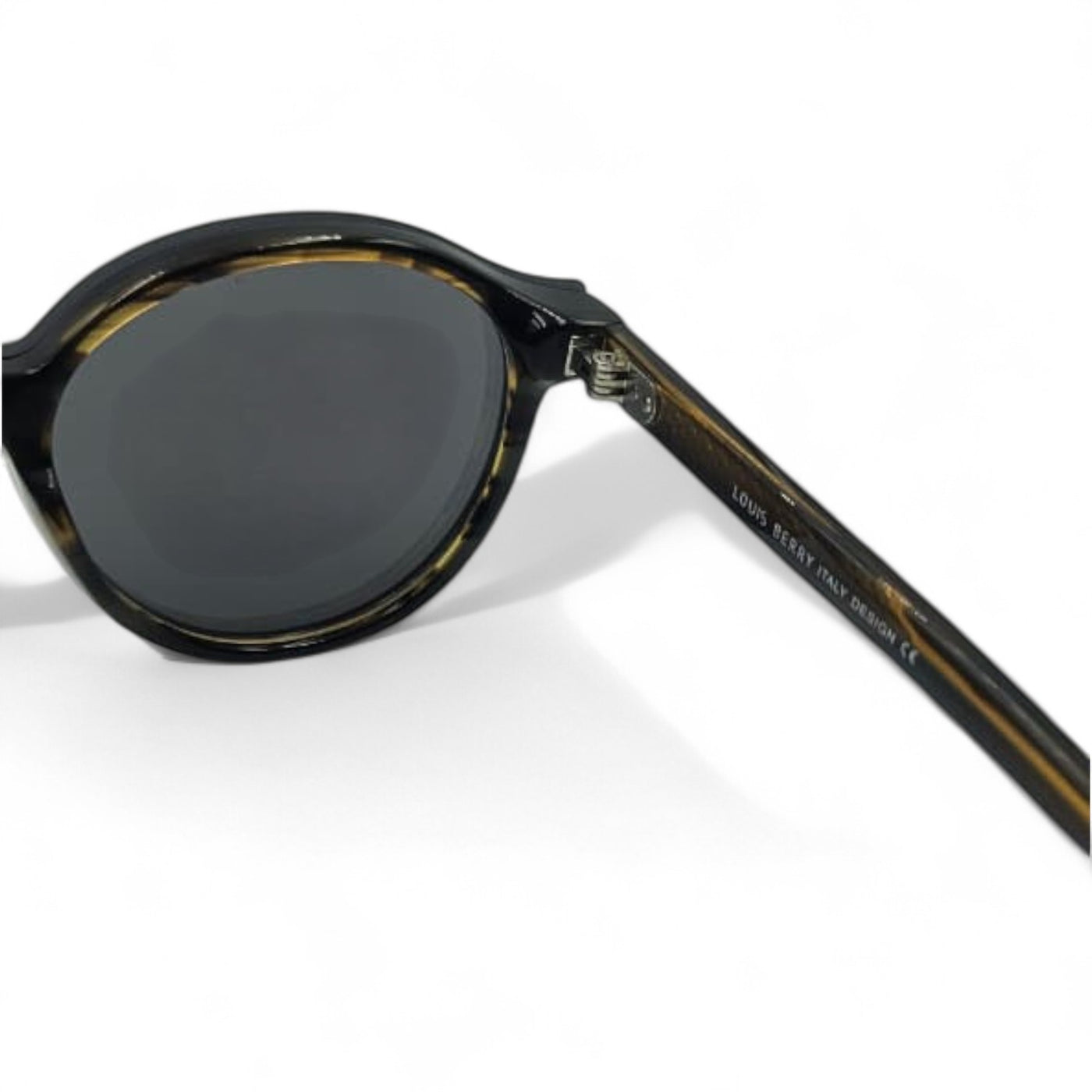 Lunettes à clips unisex: LOUIS BERRY G5562 Marron havana/noir