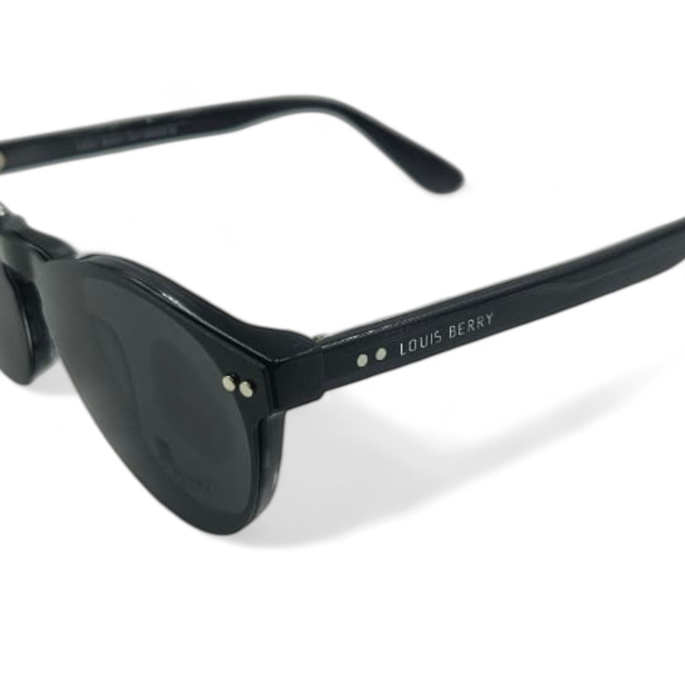 Lunettes à clips unisex: LOUIS BERRY G5552 Noir/Noir