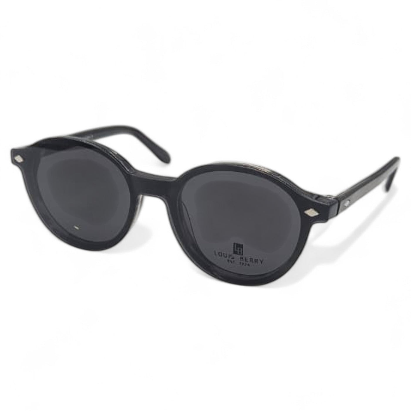 Lunettes à clips unisex: LOUIS BERRY G5562 Marbré /noir