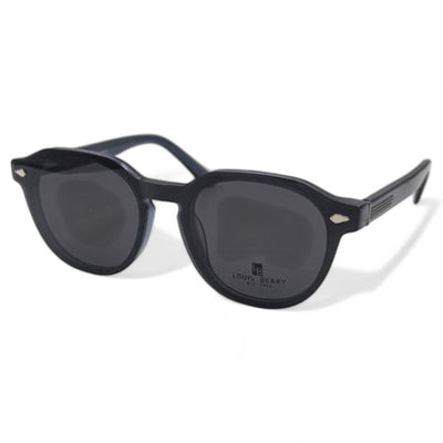 Lunettes à clips unisex: LOUIS BERRY G5912 Bleu/Noir