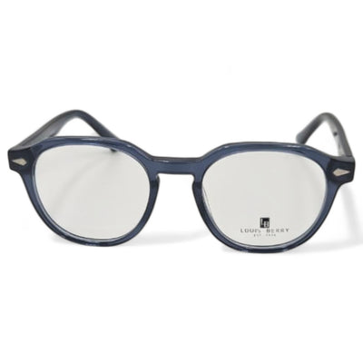 Lunettes à clips unisex: LOUIS BERRY G5912 Bleu/Noir