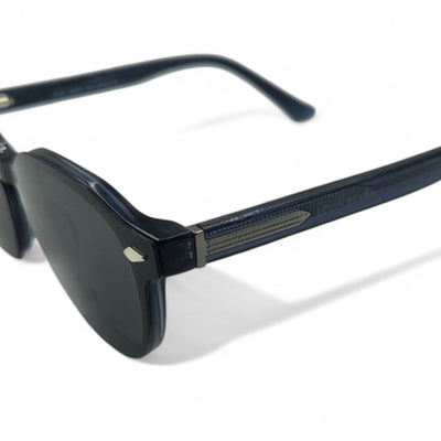 Lunettes à clips unisex: LOUIS BERRY G5912 Bleu/Noir