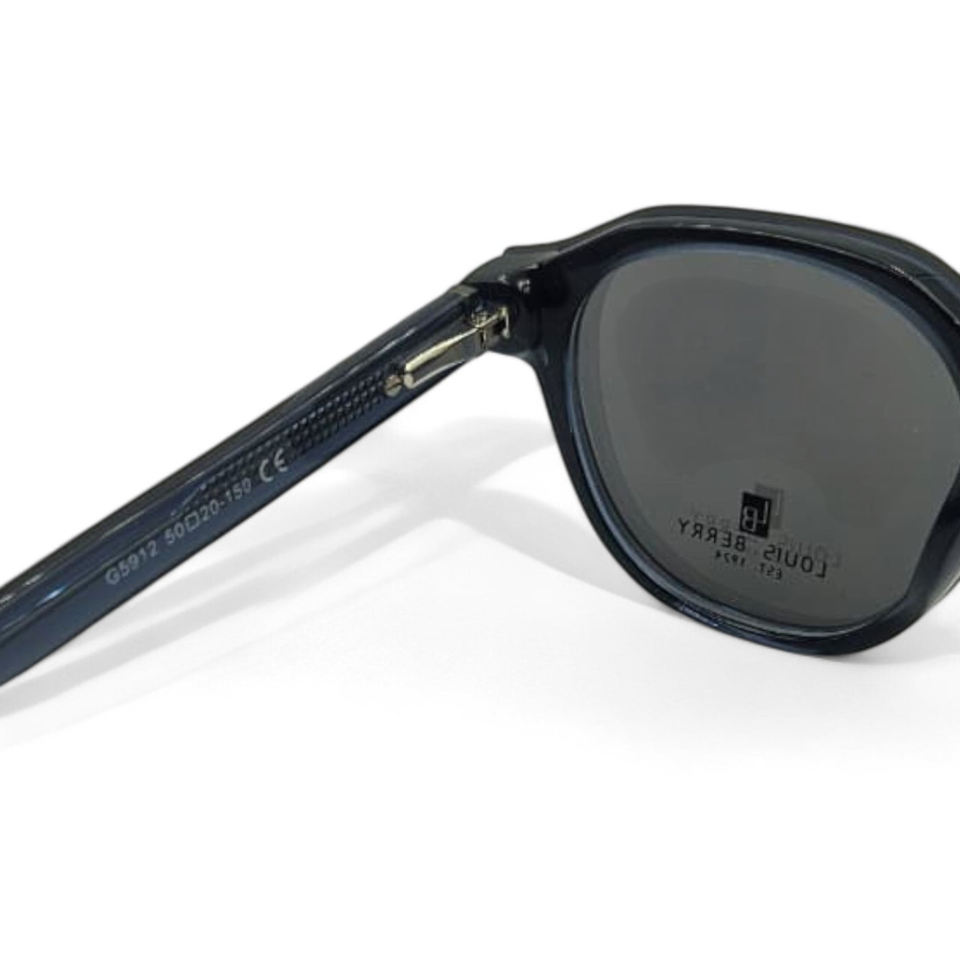 Lunettes à clips unisex: LOUIS BERRY G5912 Bleu/Noir