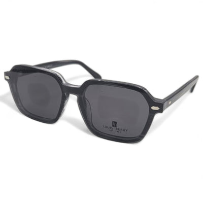 Lunettes à clips unisex: LOUIS BERRY G5570 gris marbré /Noir