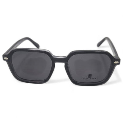 Lunettes à clips unisex: LOUIS BERRY G5570 gris marbré /Noir